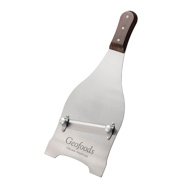 Big Stainless Steel Truffle Slicer Rosewood Handle